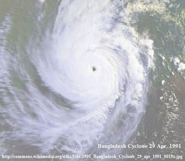 Bangladesh Cyclone 29 April 1991